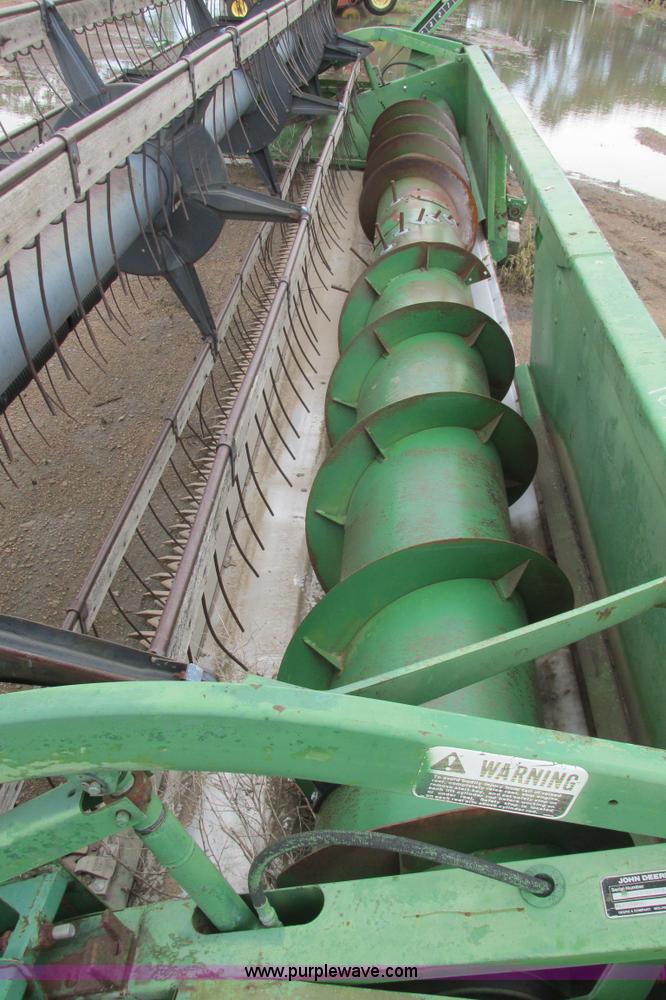 image for item I9560 John Deere 220 rigid platform header