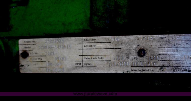 image for item J1095 1993 John Deere 6910 forage harvester