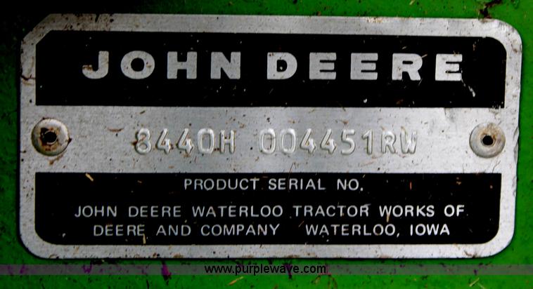image for item J1150 1981 John Deere 8440 4WD tractor