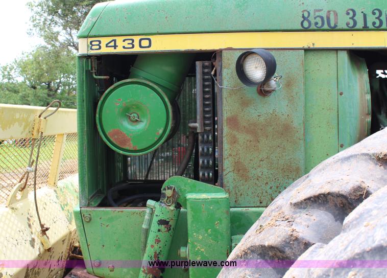 image for item J1151 1975 John Deere 8430 4WD tractor