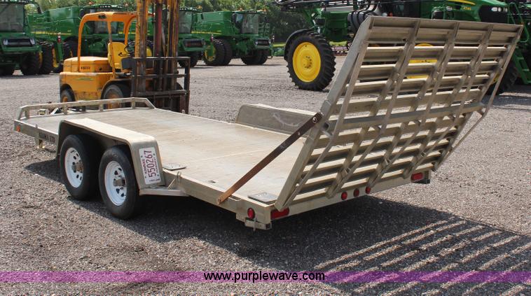 image for item J1238 2000 Aluma LTD trailer