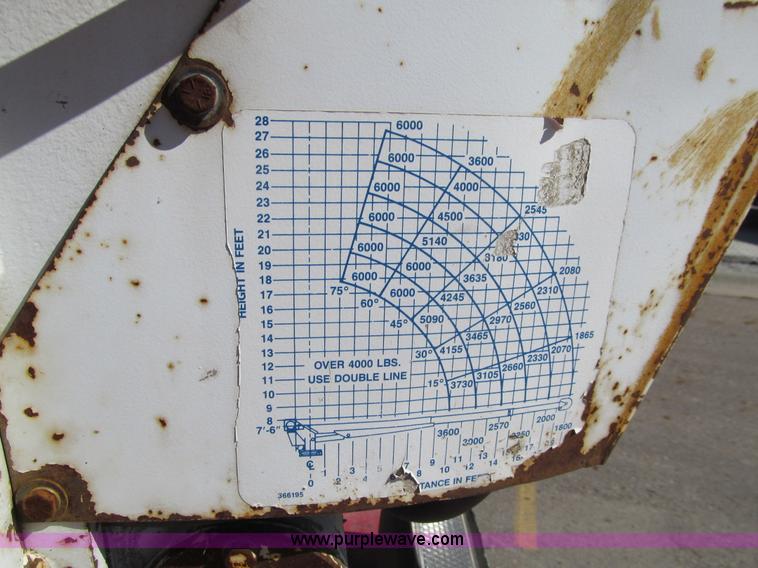 image for item E4907 2000 Freightliner Business Class FL60 service truck