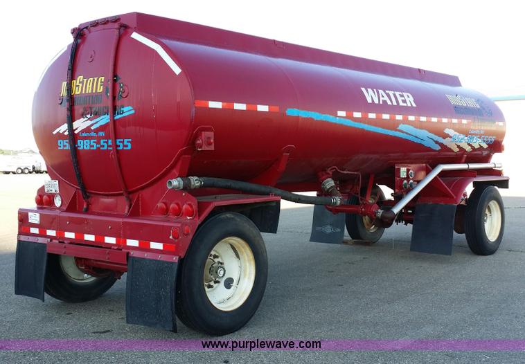 image for item E6005 1974 Merritt water tank trailer