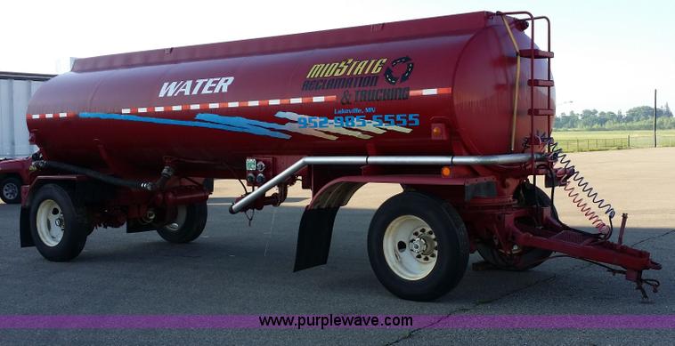 image for item E6005 1974 Merritt water tank trailer
