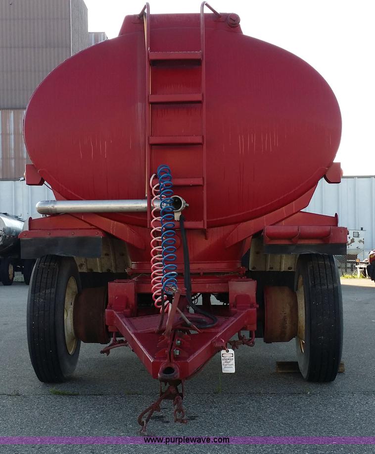 image for item E6005 1974 Merritt water tank trailer