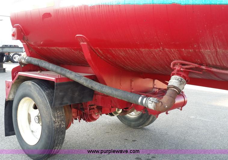 image for item E6005 1974 Merritt water tank trailer