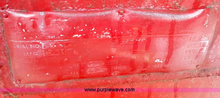 image for item E6005 1974 Merritt water tank trailer