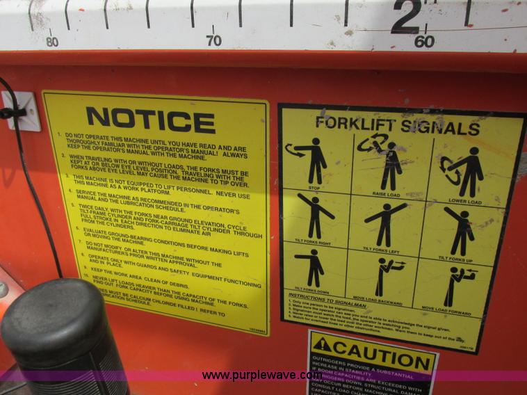 image for item F4899 2006 Lull 1044C-54 Series II telehandler