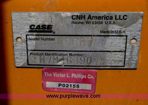 image for item F4908 Case 450CT skid steer
