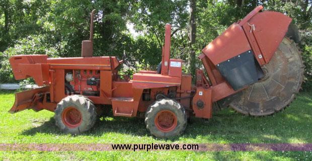 image for item F4913 Ditch Witch 6510 rock wheel trencher