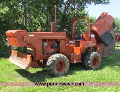 image for item F4913 Ditch Witch 6510 rock wheel trencher