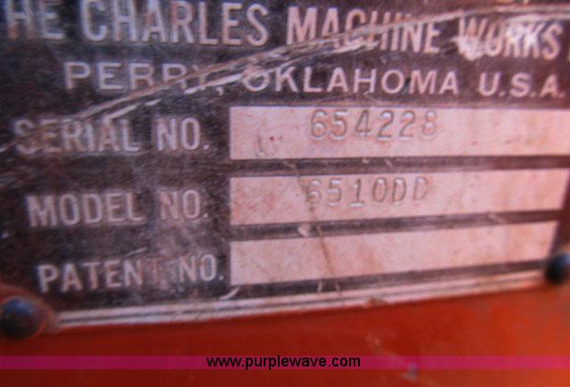 image for item F4913 Ditch Witch 6510 rock wheel trencher