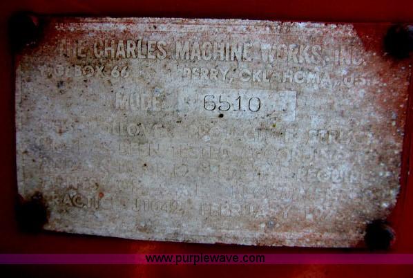 image for item F4913 Ditch Witch 6510 rock wheel trencher