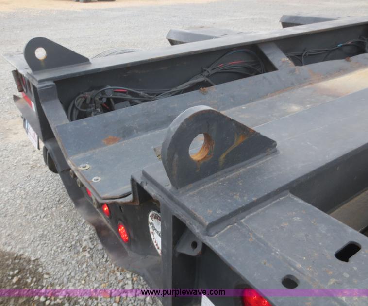 image for item F8290 2001 Fontaine TL50NEB lowboy trailer