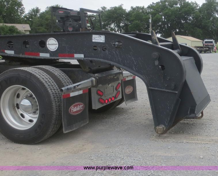 image for item F8290 2001 Fontaine TL50NEB lowboy trailer