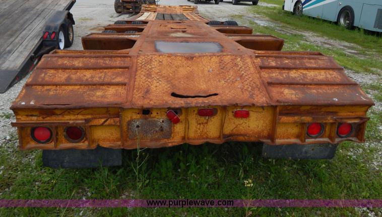 image for item H3322 1979 Load King triple axle lowboy trailer