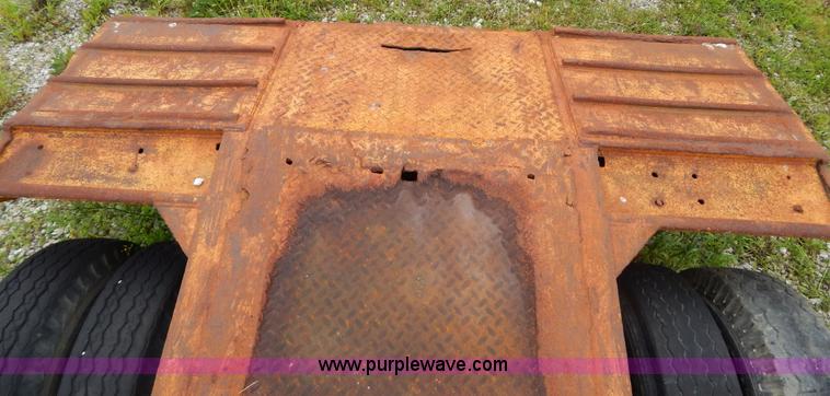 image for item H3322 1979 Load King triple axle lowboy trailer