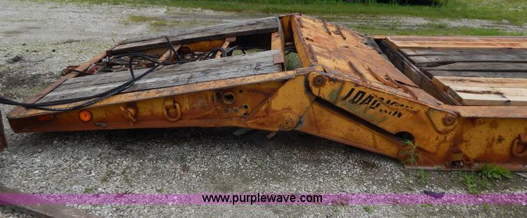 image for item H3322 1979 Load King triple axle lowboy trailer