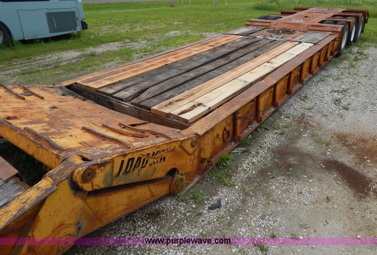 image for item H3322 1979 Load King triple axle lowboy trailer