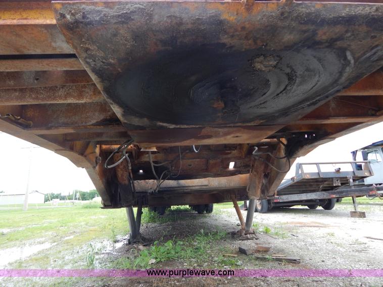 image for item H3322 1979 Load King triple axle lowboy trailer