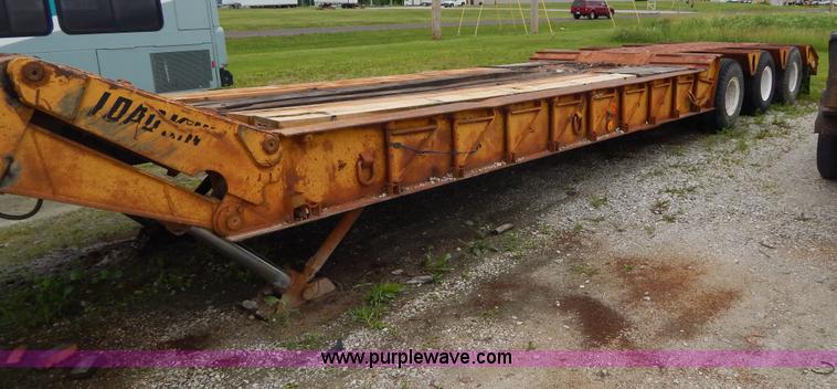 image for item H3322 1979 Load King triple axle lowboy trailer