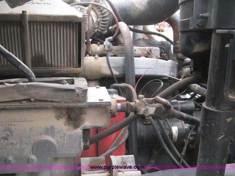 image for item H5424 1984 Mack MR686S roll-off truck