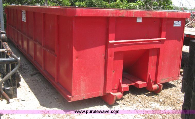 image for item H5427 2000 KL Metal Fab roll off dumpster