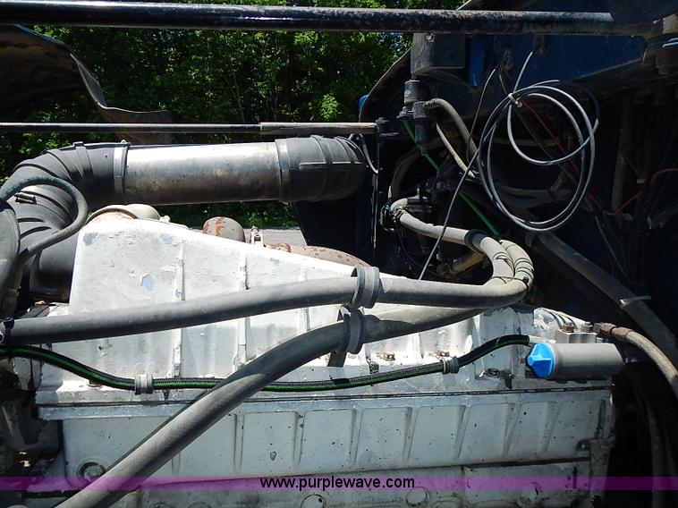 image for item I3612 1985 Peterbilt 349 dump truck