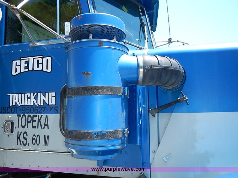 image for item I3612 1985 Peterbilt 349 dump truck