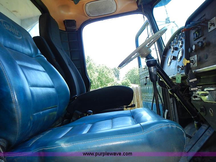 image for item I3612 1985 Peterbilt 349 dump truck