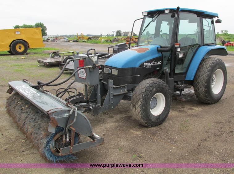 image for item I4163 2000 New Holland TL80 MFWD tractor