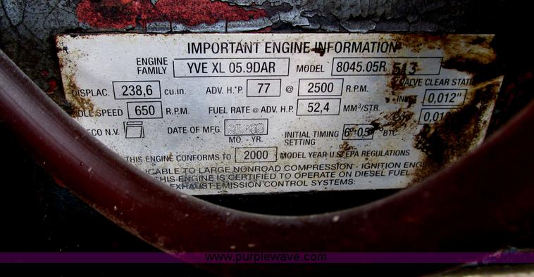 image for item I4163 2000 New Holland TL80 MFWD tractor