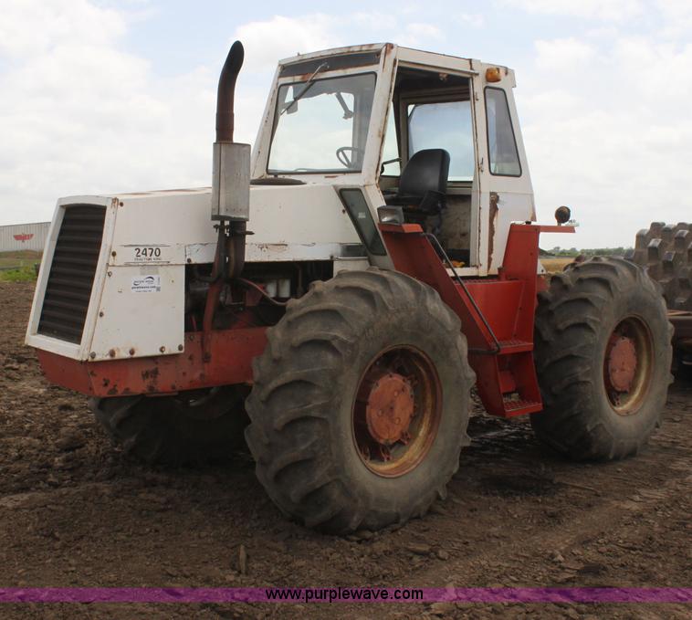 Case 2470 Traction King 4WD tractor in New Strawn, KS Item I7344 sold