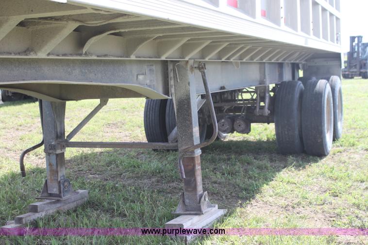 image for item I7392 1976 City aluminum end dump trailer