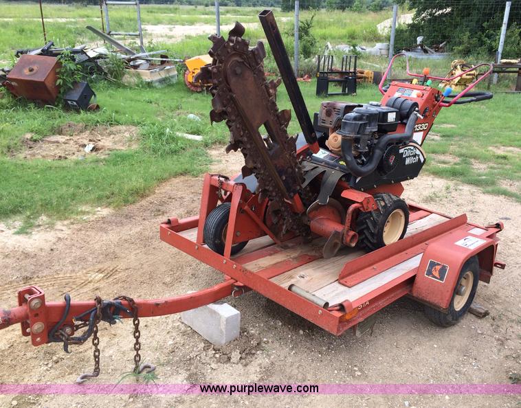 image for item I9591 2008 Ditch Witch 1330 walk-behind trencher
