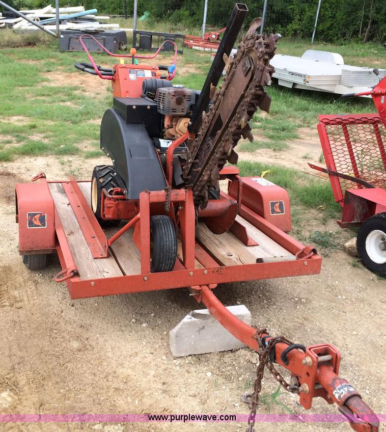image for item I9591 2008 Ditch Witch 1330 walk-behind trencher
