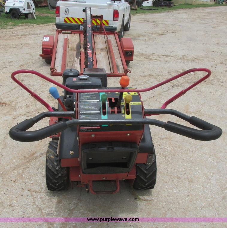 image for item I9591 2008 Ditch Witch 1330 walk-behind trencher