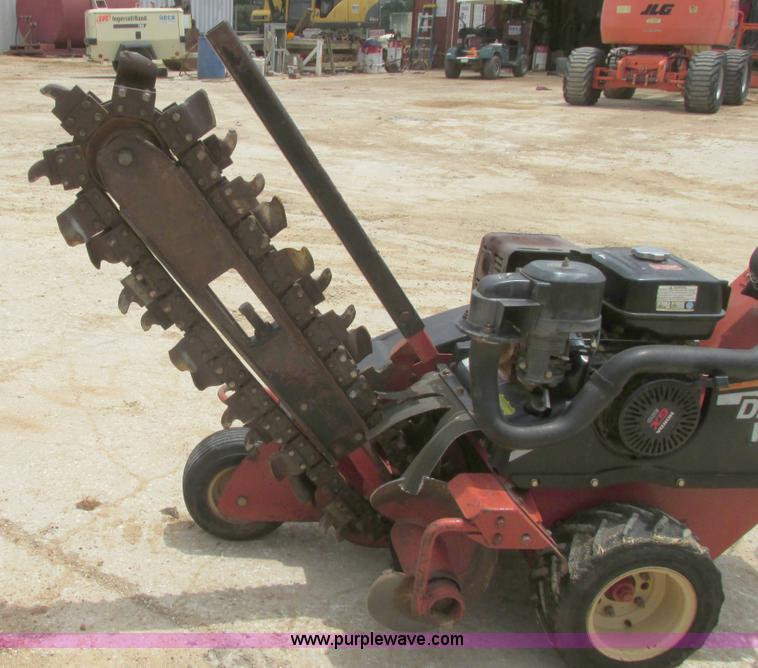 image for item I9591 2008 Ditch Witch 1330 walk-behind trencher
