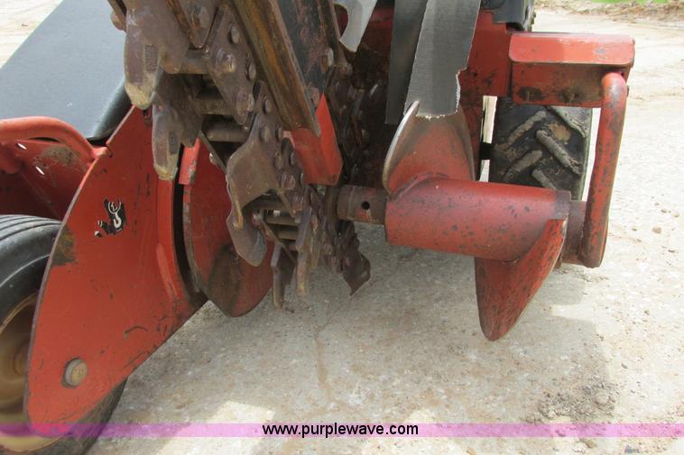 image for item I9591 2008 Ditch Witch 1330 walk-behind trencher