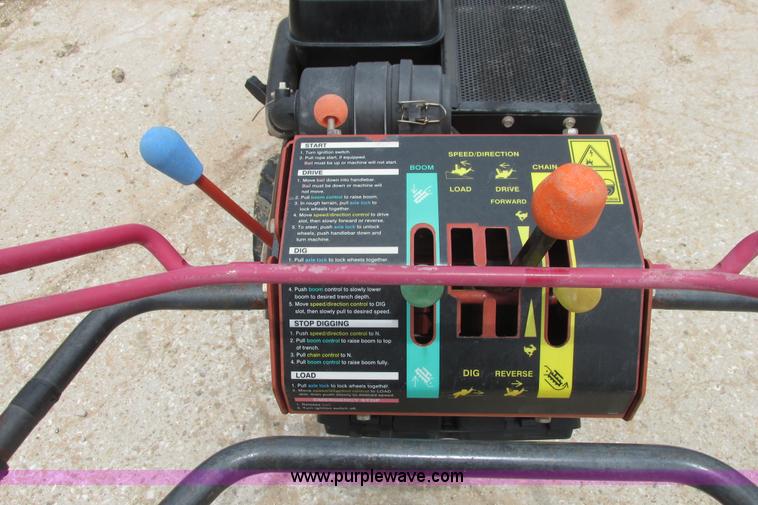 image for item I9591 2008 Ditch Witch 1330 walk-behind trencher