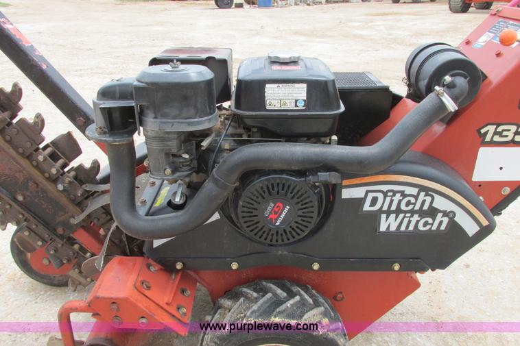 image for item I9591 2008 Ditch Witch 1330 walk-behind trencher