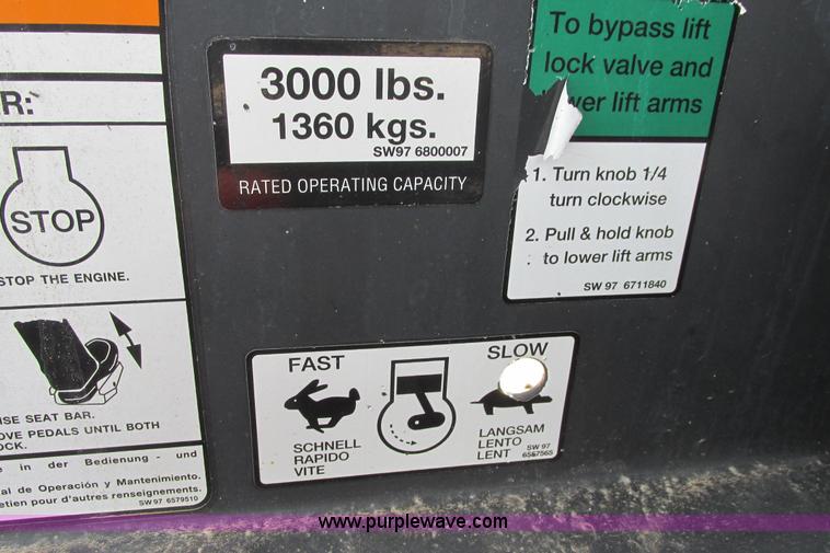 image for item I9592 1998 Bobcat 963 skid steer