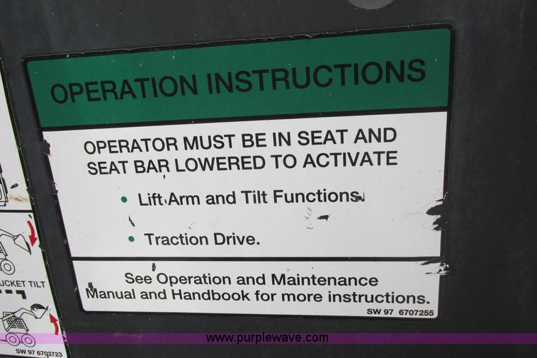 image for item I9592 1998 Bobcat 963 skid steer