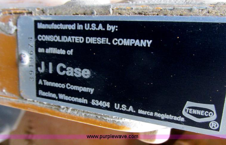 image for item I9594 1994 Case 9030 excavator