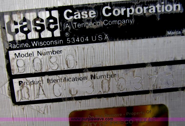 image for item I9594 1994 Case 9030 excavator