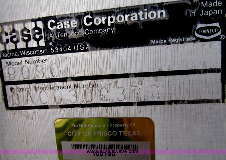 image for item I9594 1994 Case 9030 excavator