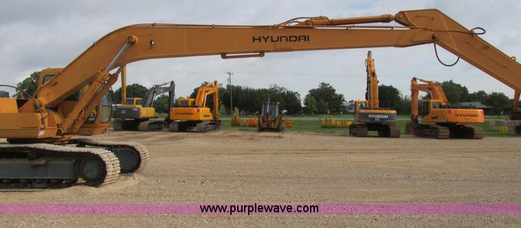 image for item I9595 1998 Hyundai Robex 290LC-3 long reach excavator