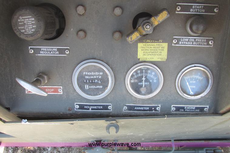 image for item I9604 1993 U.S. Air Force 7MC2A air compressor