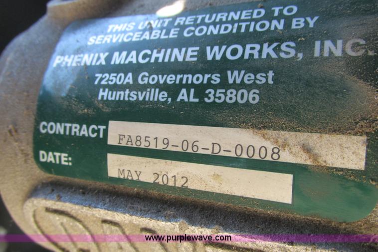 image for item I9604 1993 U.S. Air Force 7MC2A air compressor