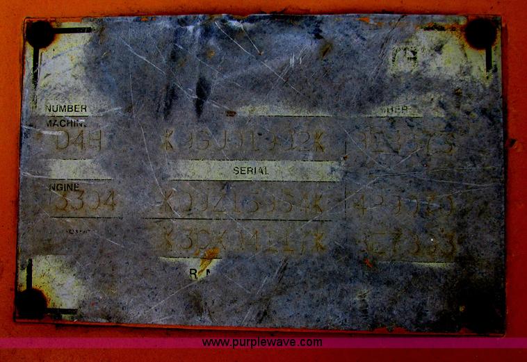 image for item I9607 1996 Caterpillar D4H LGP dozer